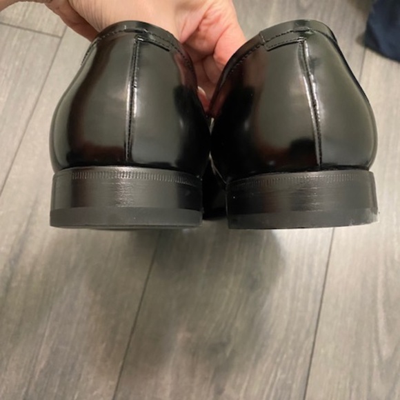 Prada Brushed Black Leather Loafers Size US 10.5 NWT - Picture 9 of 14